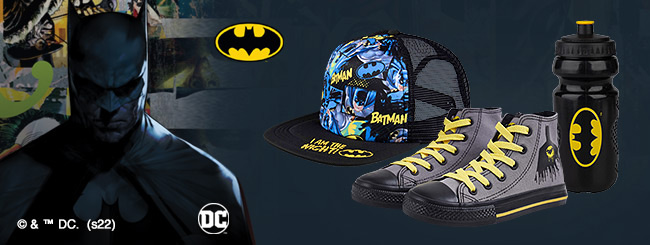 Oblečte veci s Batmanom – obuv, tričká a doplnky