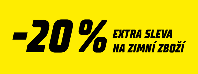 Extra sleva! -20 % na zimní zboží
