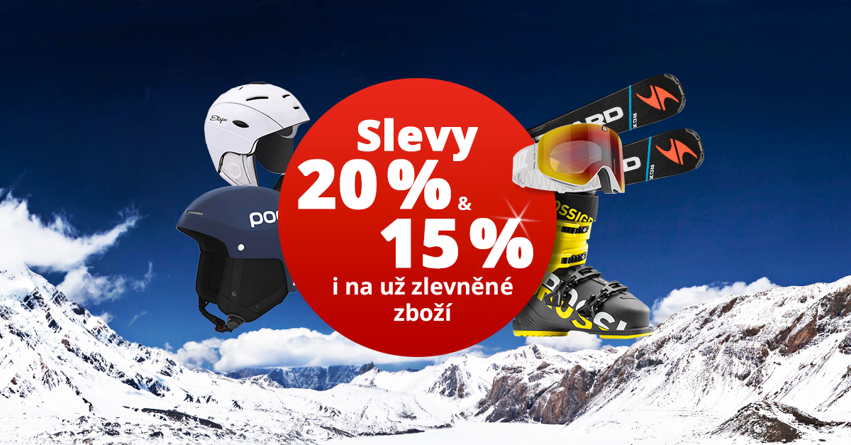 Dny Klubu SPORTISIMO: Až 20% slevy na lyžařské vybavení a oblečení