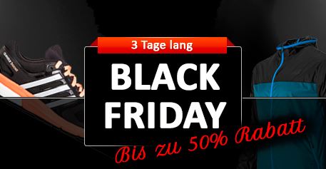 Black Friday Sale Genießen Sie die einzigartige Rabatt-Aktion in unserem Online-Shop. Kaufen Sie vom 27. bis 29.11. 2015 zu Top-Preisen ein!