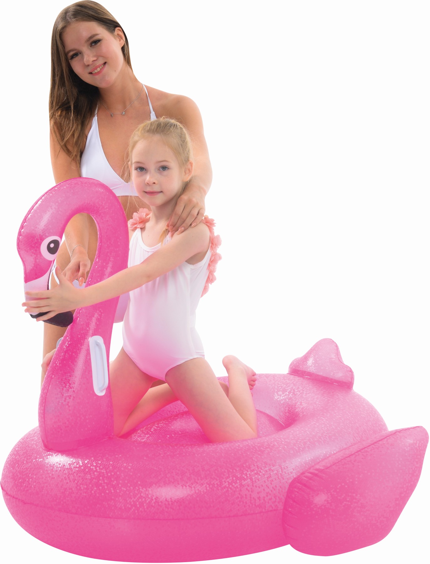 Inflatable pool float