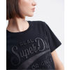 Dámské tričko - Superdry RO GLITTER EMBOSS ENTRY TEE - 4