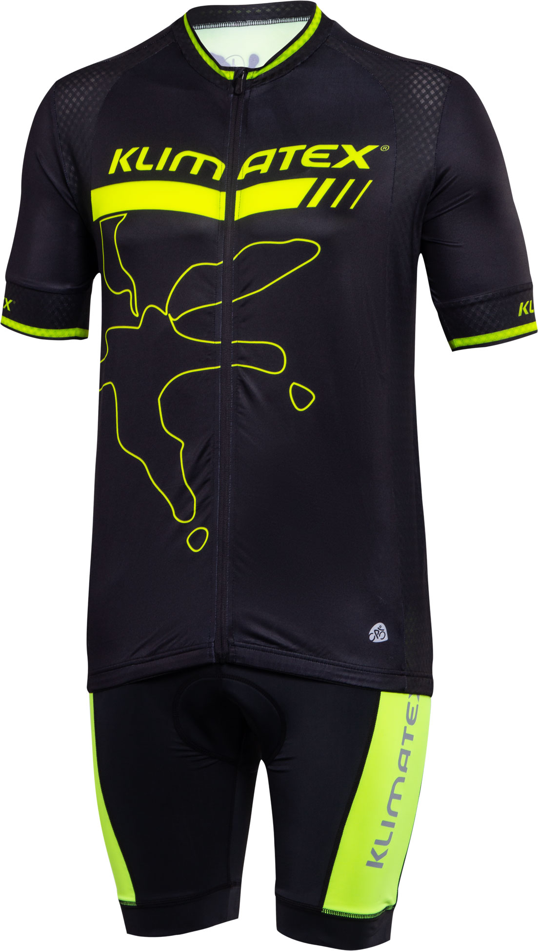 Men’s cycling jersey with a sublimation print