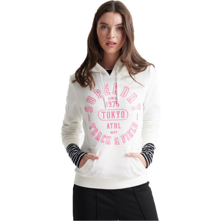 Superdry TRACK & FIELD HOOD - Damen Sweatshirt