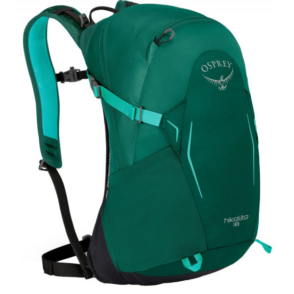 Osprey Hikelite 18 Hiking Backpack, Green, Size Os