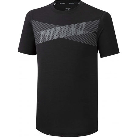 Mizuno CORE GRAPHIC TEE - Pánske bežecké tričko