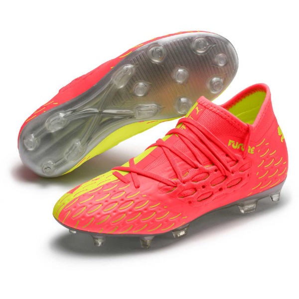 Puma FUTURE 5.3 NETFIT OSG Kids’ football shoes, yellow, size 29