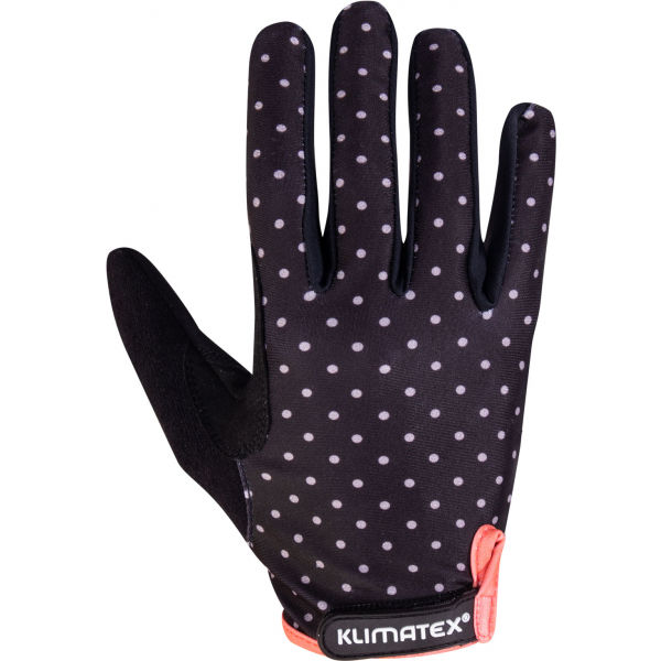Klimatex NINE Дамски ръкавици за колоездене, черно, Veľkosť S
