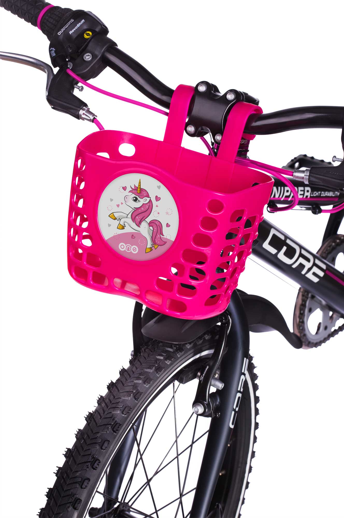 Dievčenský košík na bicykel
