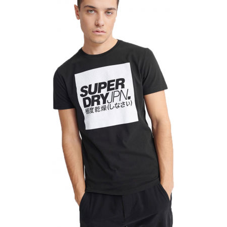 Superdry JPN BLOCK TEE - Férfi póló