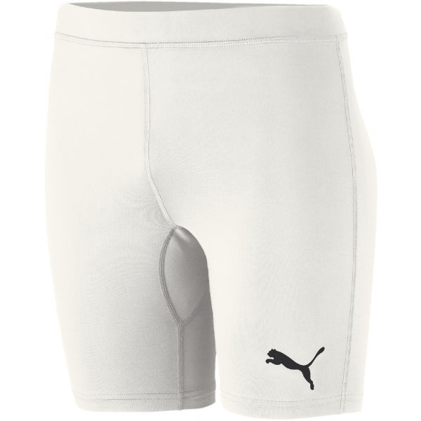Puma LIGA Baselayer ShortTight Jr Детски спортни къси панталони, бяло, размер