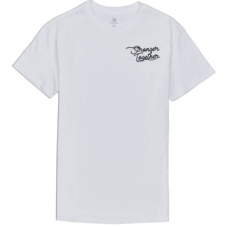 Converse WOMENS STRONGER TOGETHER RELAXED TEE - Dámske tričko