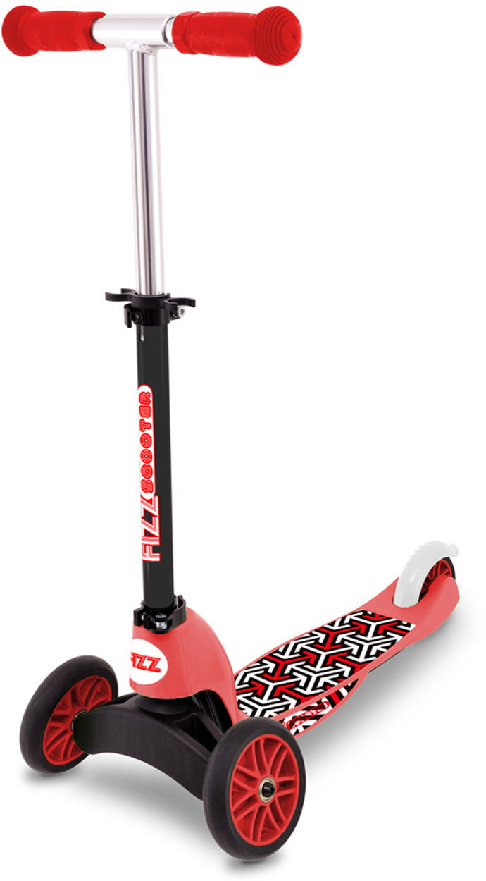 Three-wheeled kick scooter