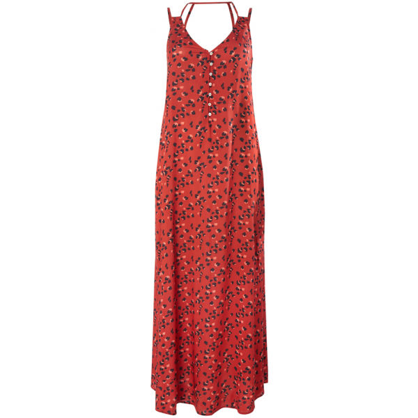 O'Neill LW BELINDA AOP LONG DRESS Women's dress, red, size S