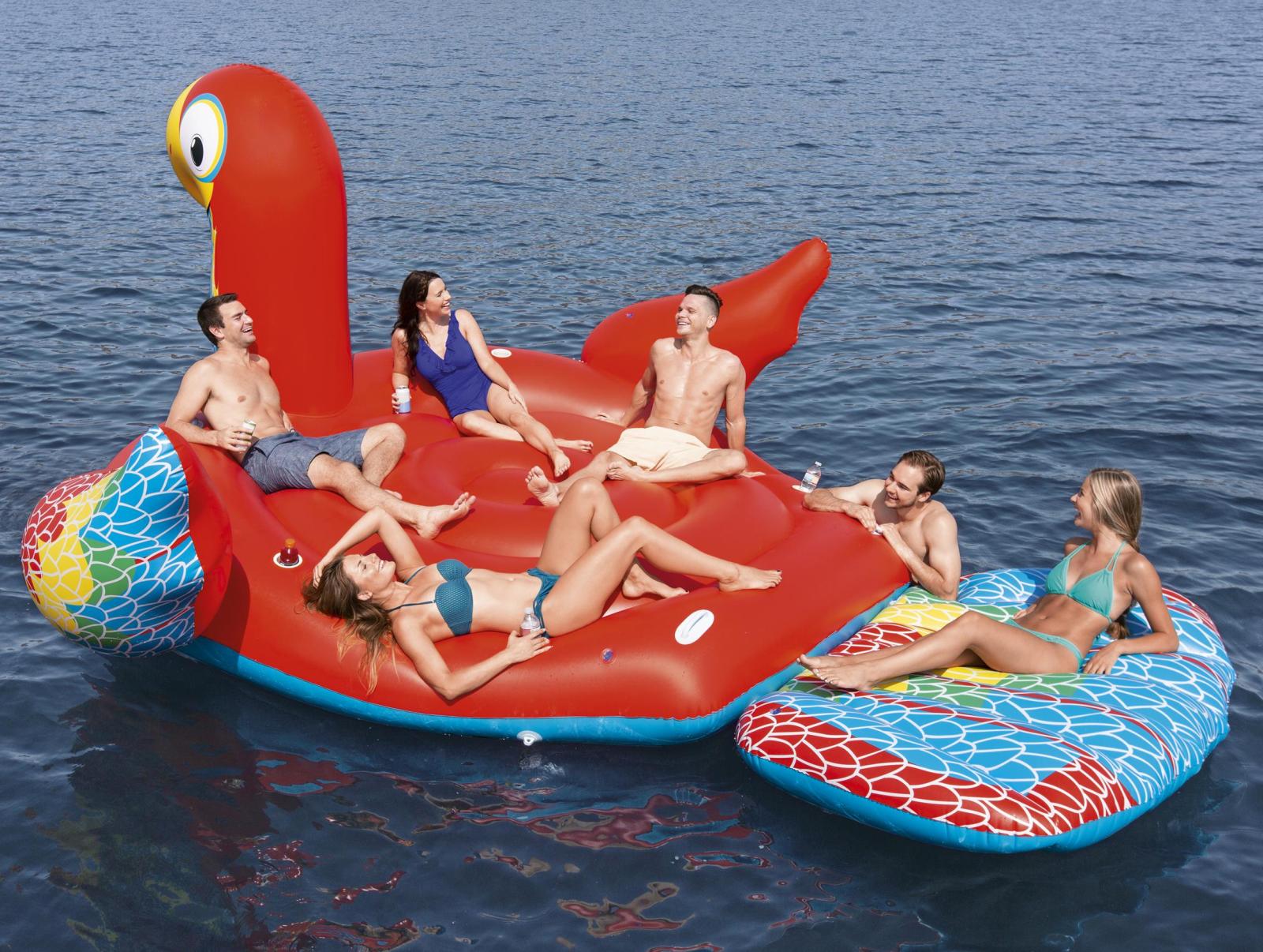 Inflatable island