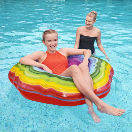 Inflatable ring - Bestway RAINBOW RIBBON TUBE - 5