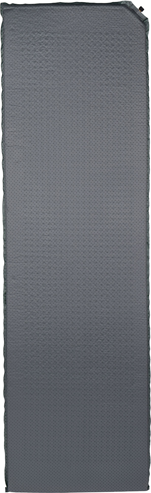 Self-inflating sleeping mat with anti-slip points