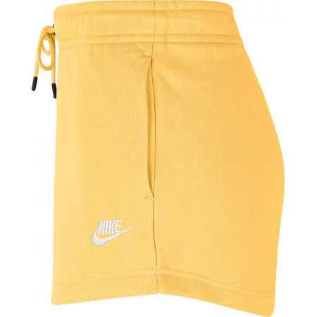 nike essential shorts yellow