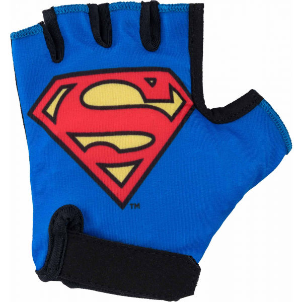 Warner Bros SUPERMAN Radlerhandschuhe Für Kinder, Blau, Größe 10