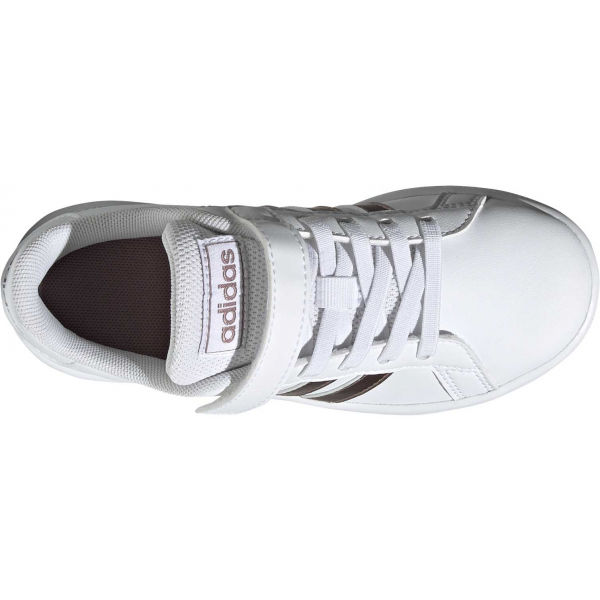 Adidas GRAND COURT C Kinder Sneaker, Weiß, Größe 34