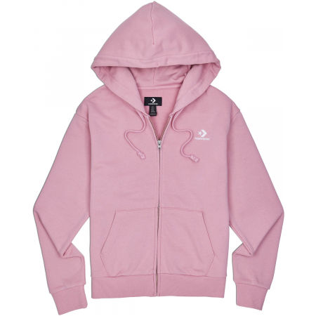converse hoodie pink