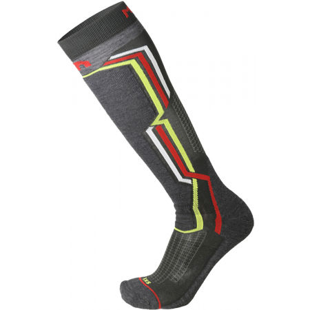 Mico MEDIUM WEIGHT ARGENTO X-STATIC SKI SOCKS - Lyžiarske ponožky