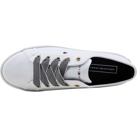 tommy hilfiger essential nautical sneaker fw0fw04848 white ybs