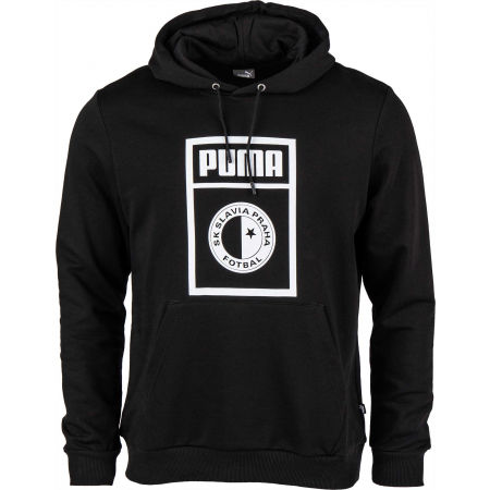 Pánská mikina - Puma SLAVIA PRAGUE GRAPHIC HOODY - 1