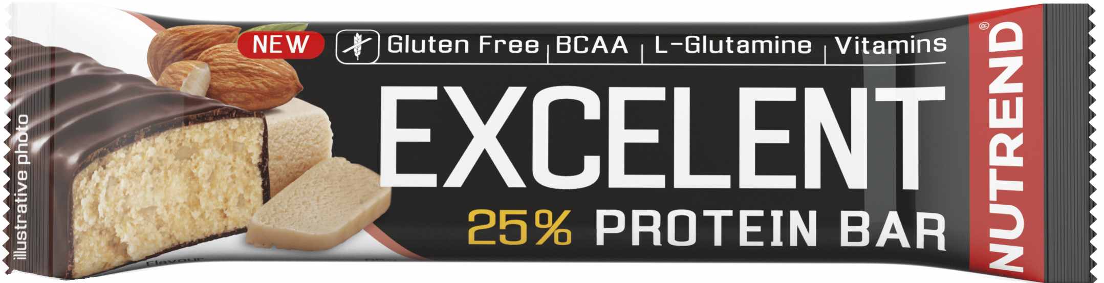 EXCELENT PROTEIN BAR 2x85+40G MARZIPAN