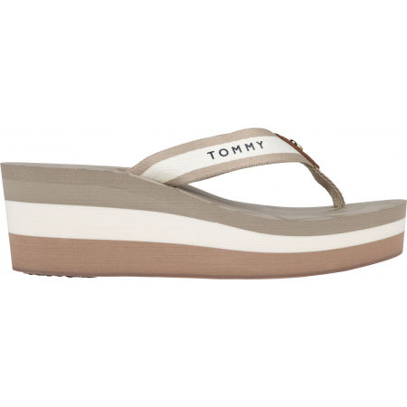 Bout Ouvert Femme Tommy Hilfiger Nautical High Wedge Beach Sandal