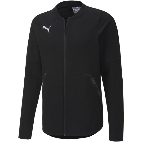 Puma TEAM FINAL 21 CASUALS JACKET Férfi kabát, fekete, méret M