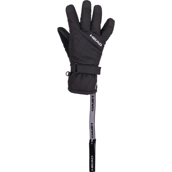 Head PAT Детски ски ръкавици, черно, Veľkosť 8-10