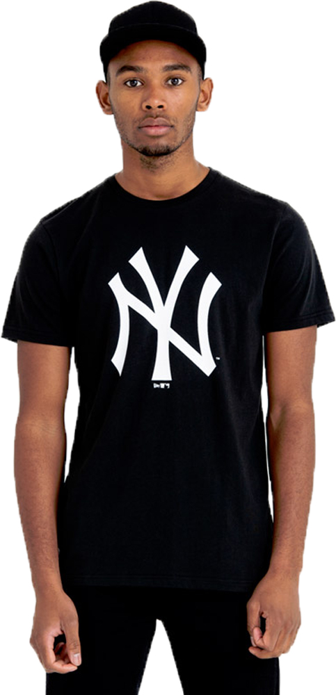NEW ERA New York Yankees Team Logo Black T-Shirt