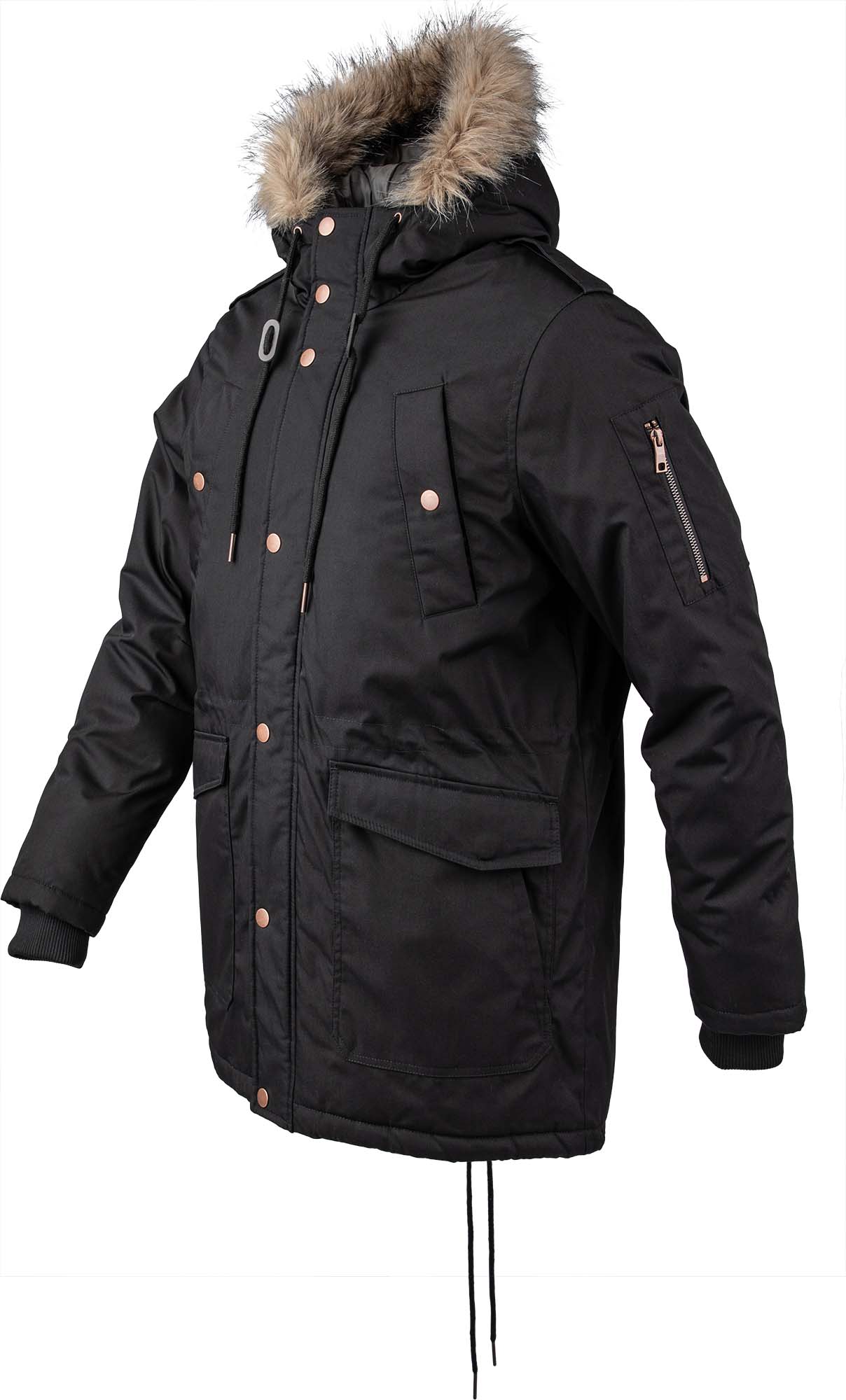 Men's jacket with warm padding