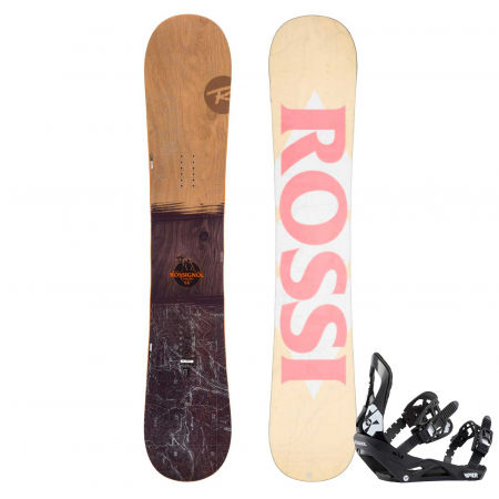 Rossignol TEMPLAR WIDE + VIPER M/L - Herren Snowboard Set