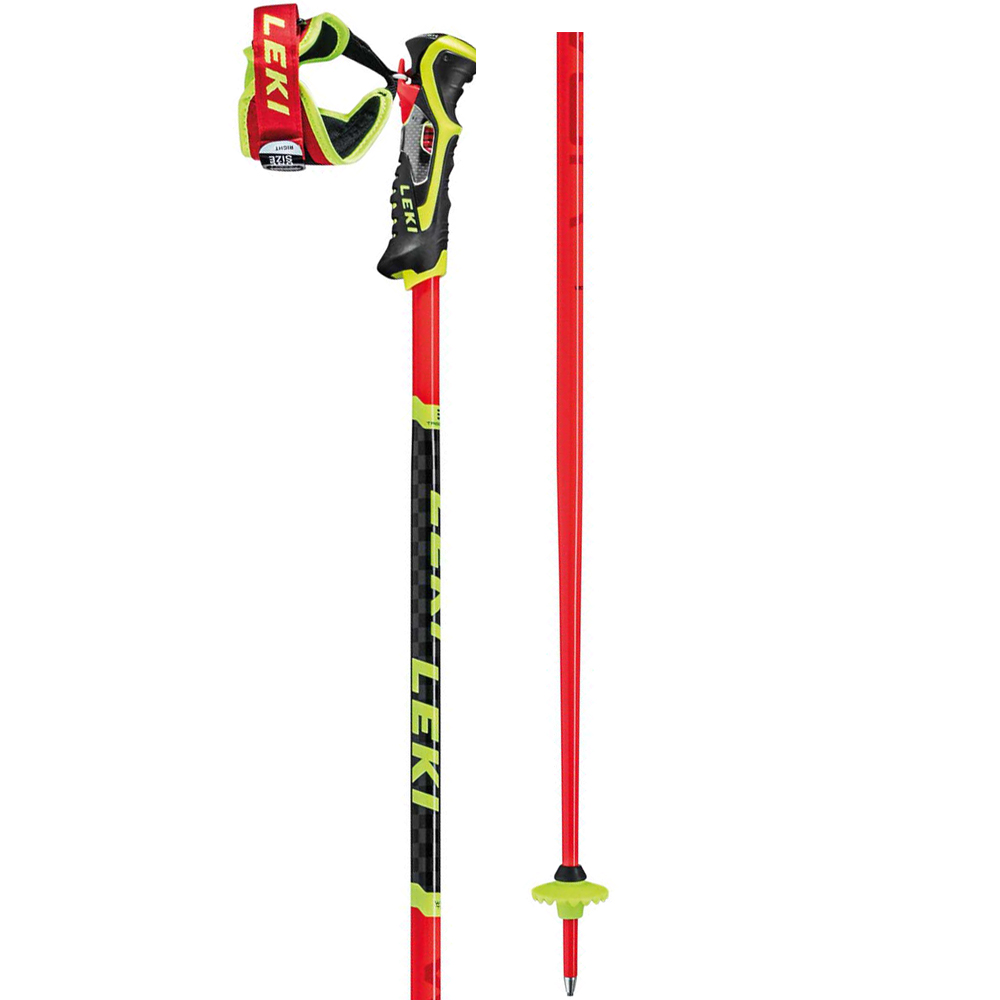 Downhill ski poles