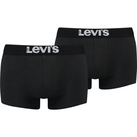 Levi's MEN SOLID BASIC TRUNK 2P - Pánské boxerky