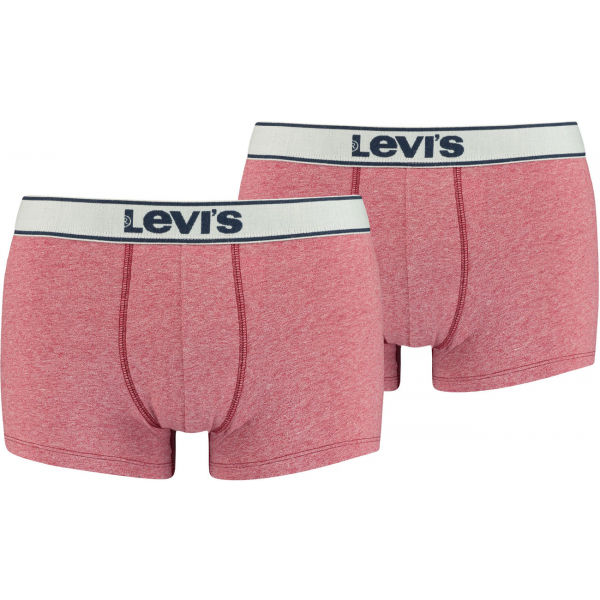 Levi's MEN TRUNK VINTAGE HEATHER 2P Мъжки боксерки, розово, размер
