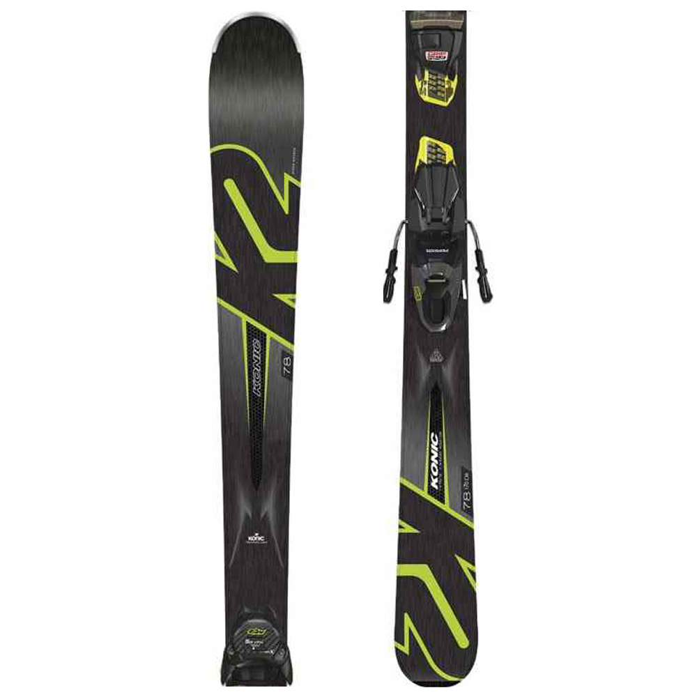 Downhill allmountain skis