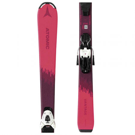 Atomic VANTAGE GIRL X 100-120 + C 5 GW - Kids' downhill skis