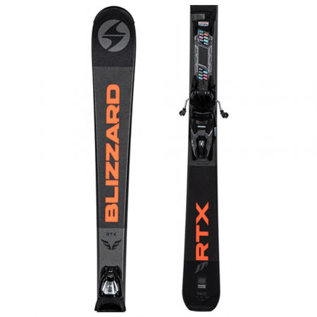 Blizzard RTX DARK + MARKER TLT 10 - Men’s downhill skis