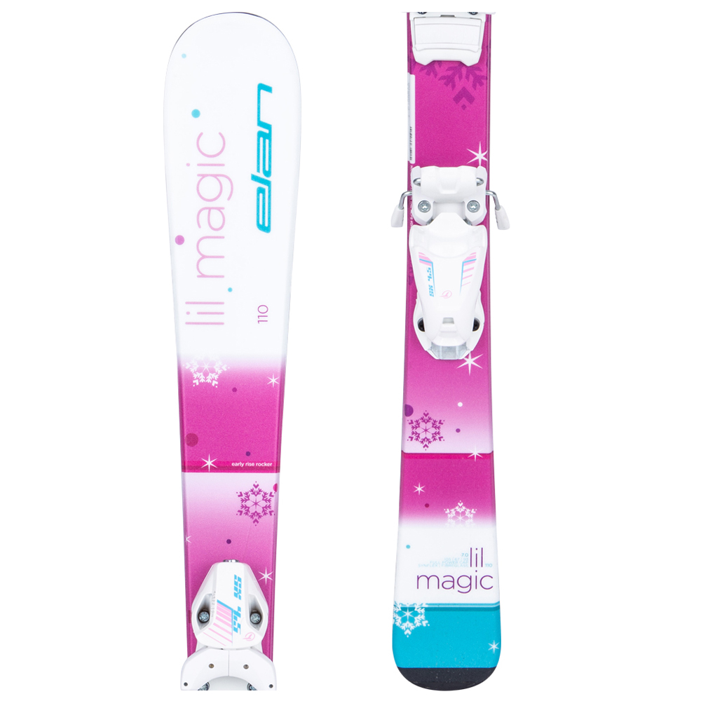 Girls’ downhill skis