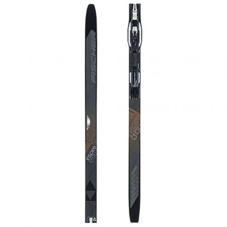 Fischer INSPIRE MY STYLE + CONTROL IFP - Women’s classic style nordic skis with uphill travel support.