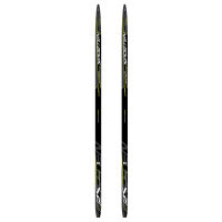 Children’s classic style Nordic skis with uphill travel support