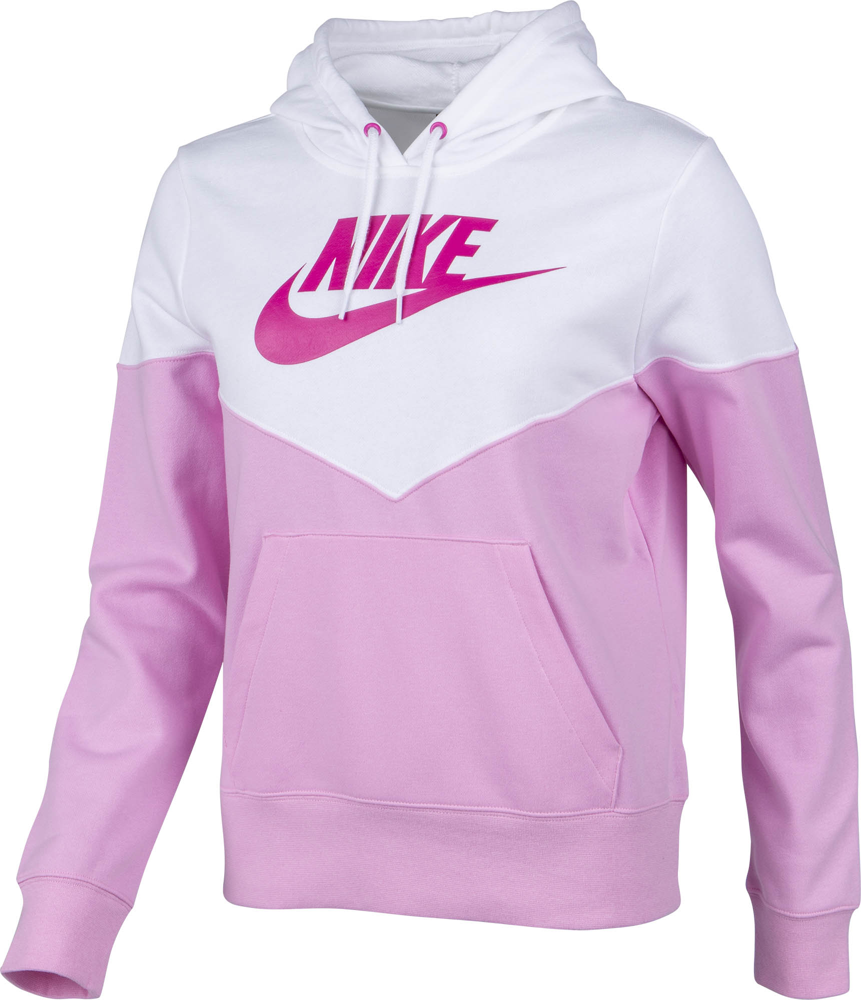 nike pink womens hoodie