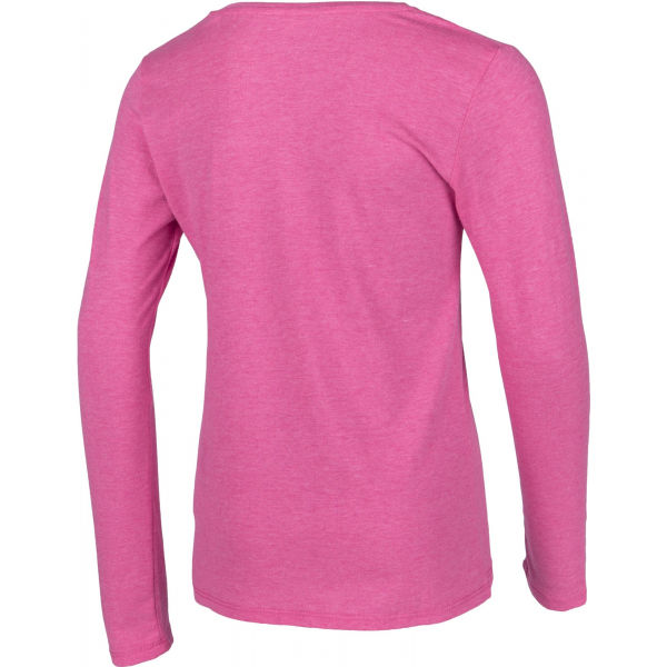 Lotto SMART G TEE LS JS Блузата за момичета, розово, Veľkosť XL