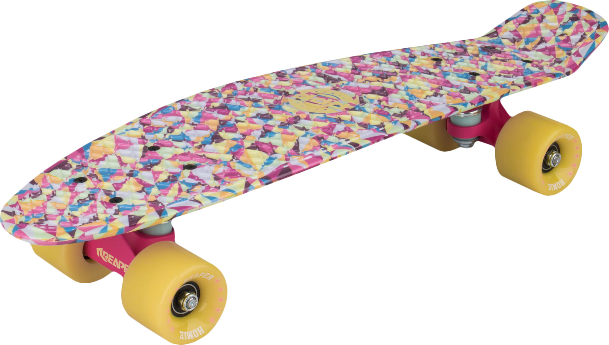 Plastic skateboard
