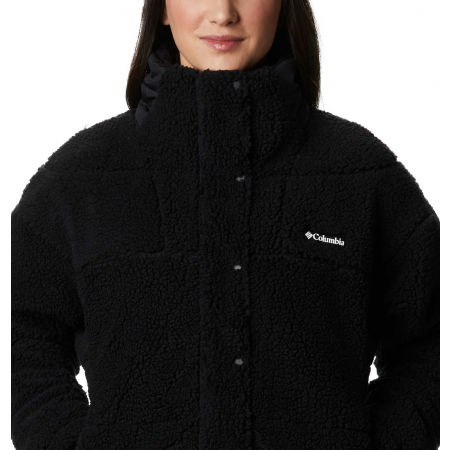 columbia black sherpa jacket