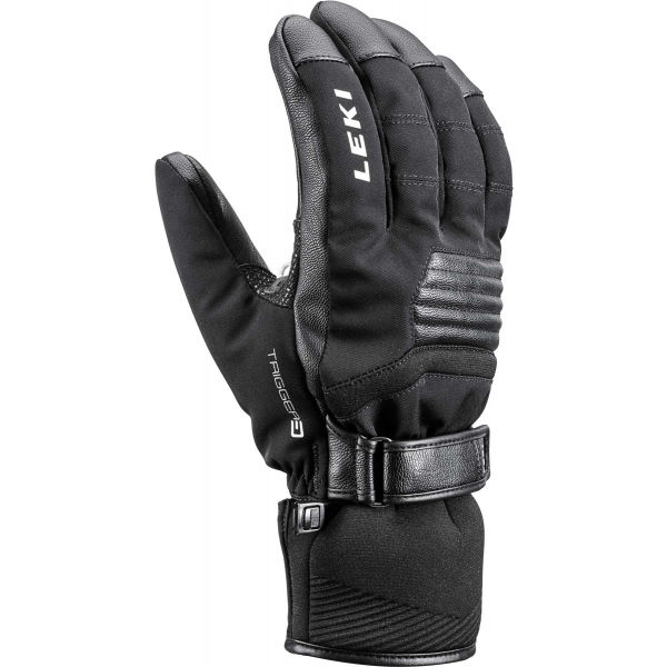Značka LEKI - Leki STORMLITE 3D Zjazdové rukavice, čierna, veľkosť 8