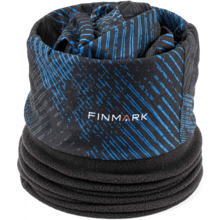 Finmark MULTIFUNCTIONAL SCARF - Multifunkční šátek s fleecem